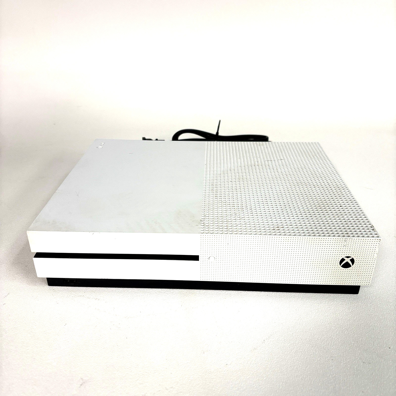 Microsoft Xbox One S 1681 White Console & Power Cord ONLY Parts/Repair