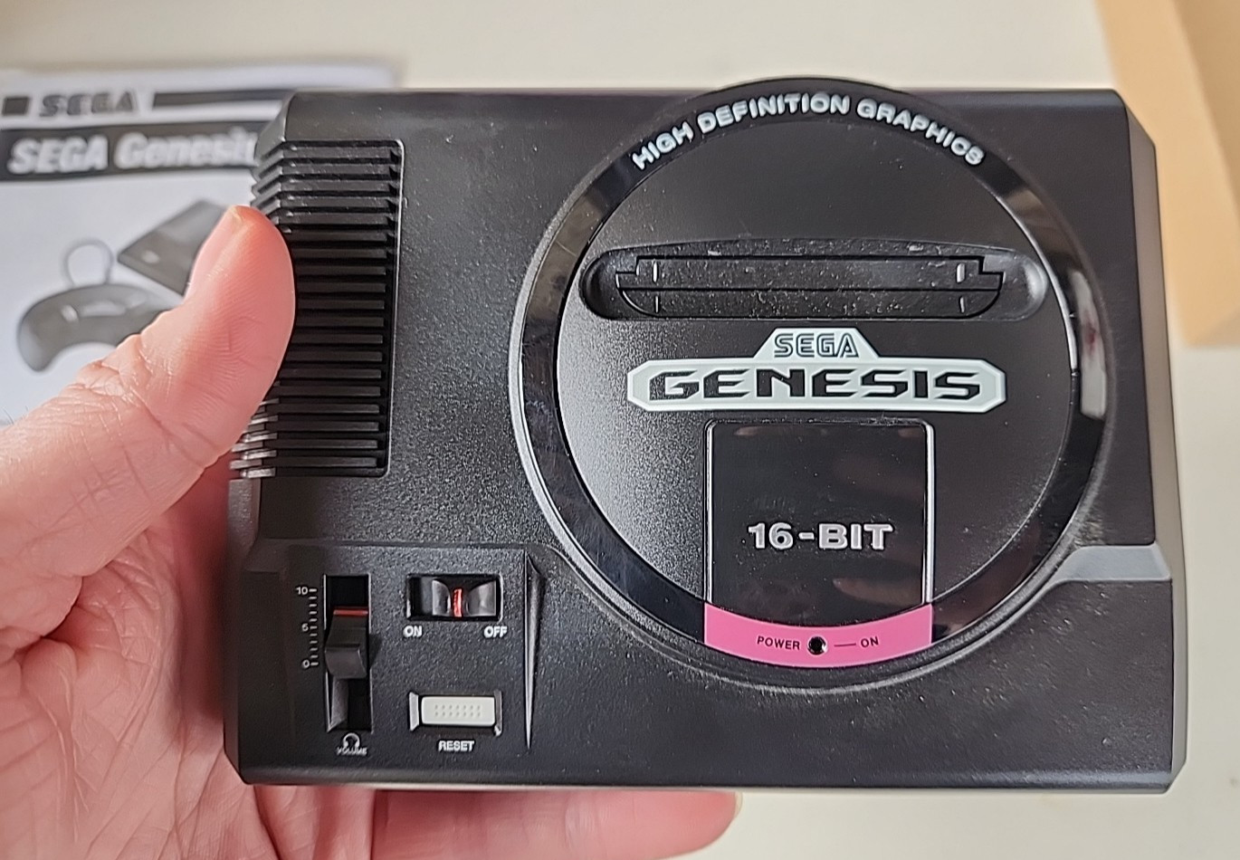 SEGA Genesis Mini Home Game Console Complete in Box Authentic 40+ Games 2 Cntrls