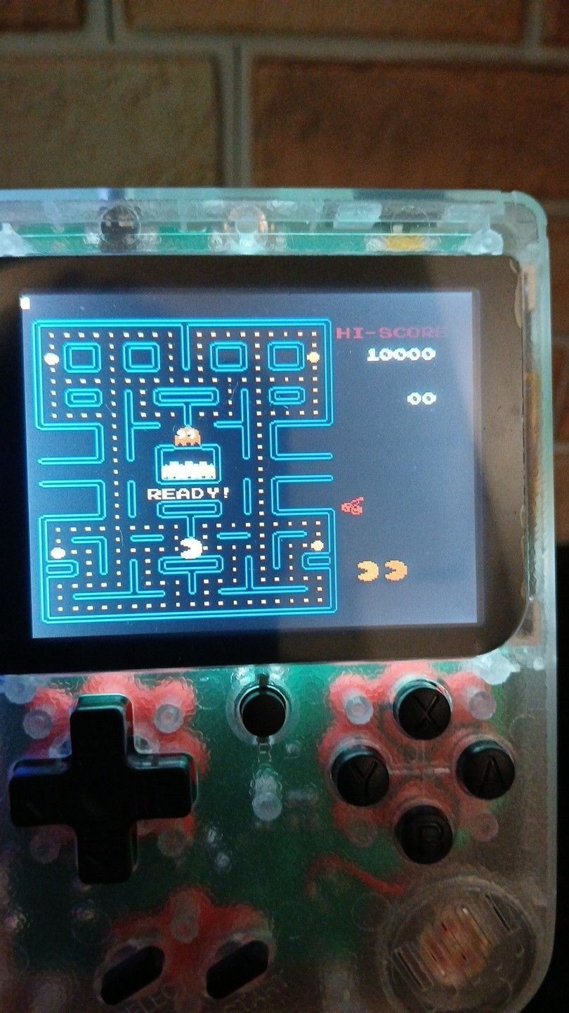Game Box Plus Handheld Game 400 in 1 Transparent Game Console