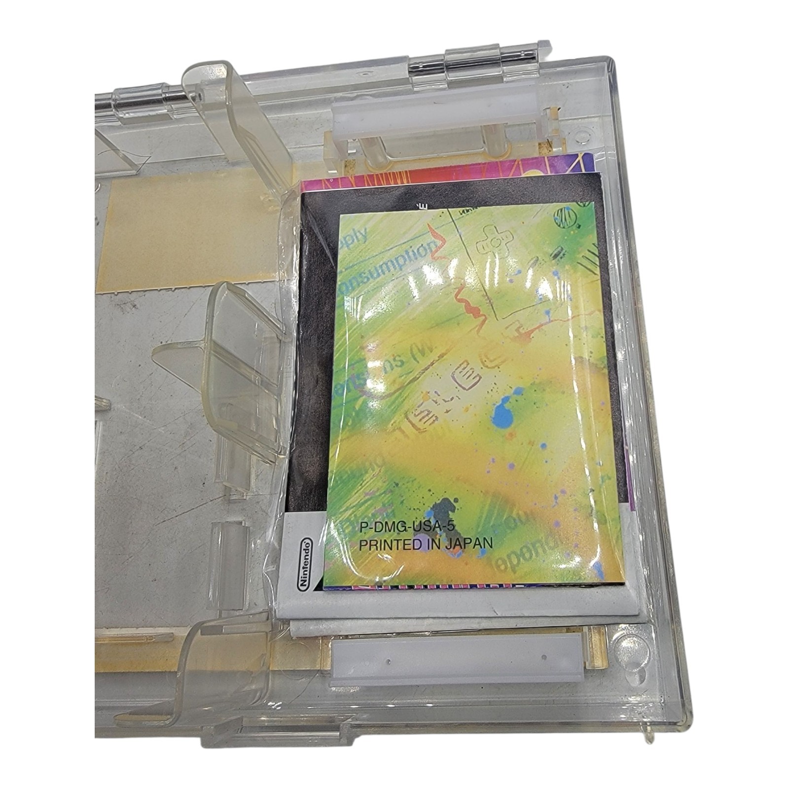 Rebuilt Nintendo Gameboy YELLOW Play It Loud! Edition DMG-01 Complete CIB – READ