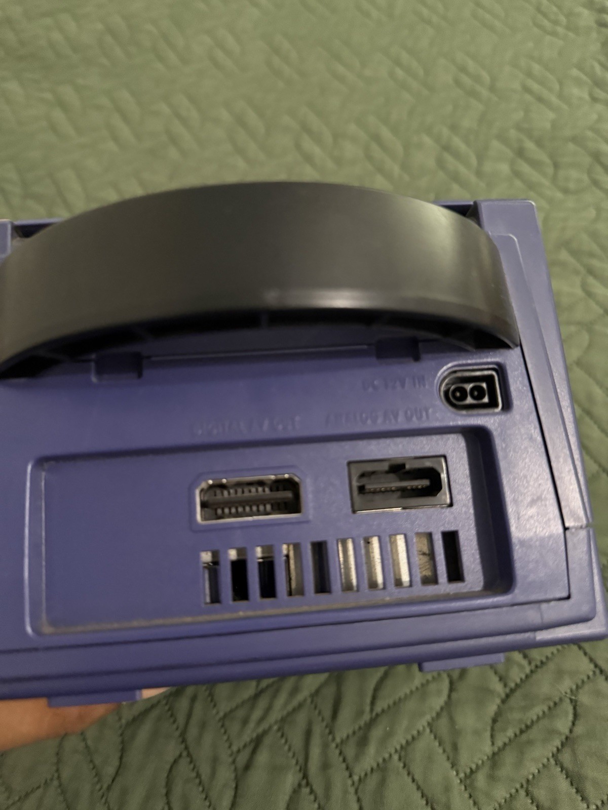Nintendo GameCube DOL-101 Gaming System Indigo for Parts Or Repair