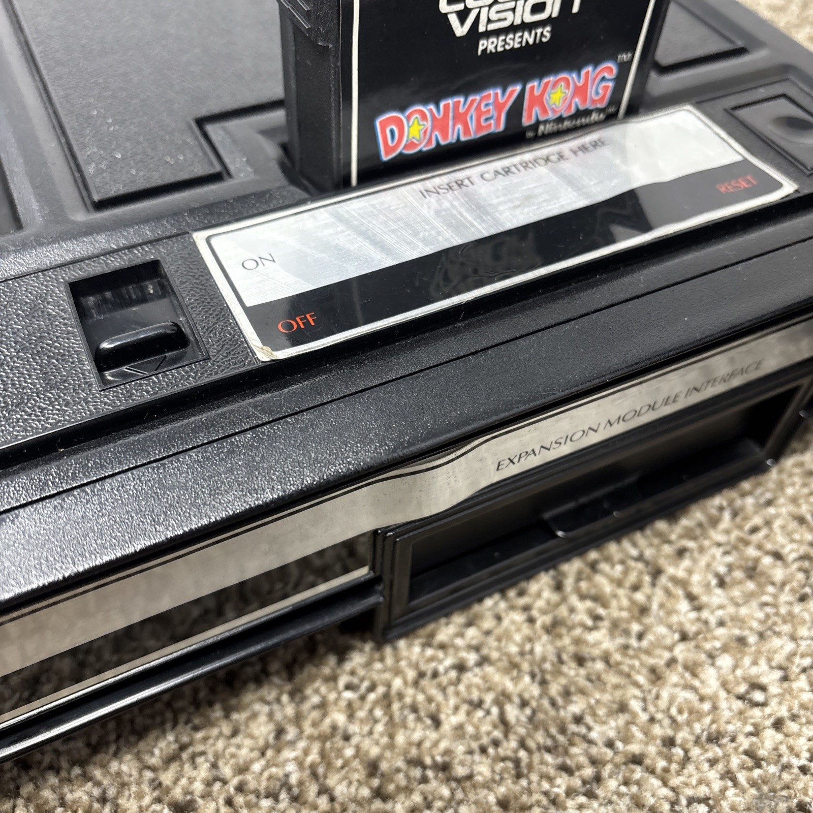 Colecovision Console Bundle Lot With Game 100% TESTED WORKING