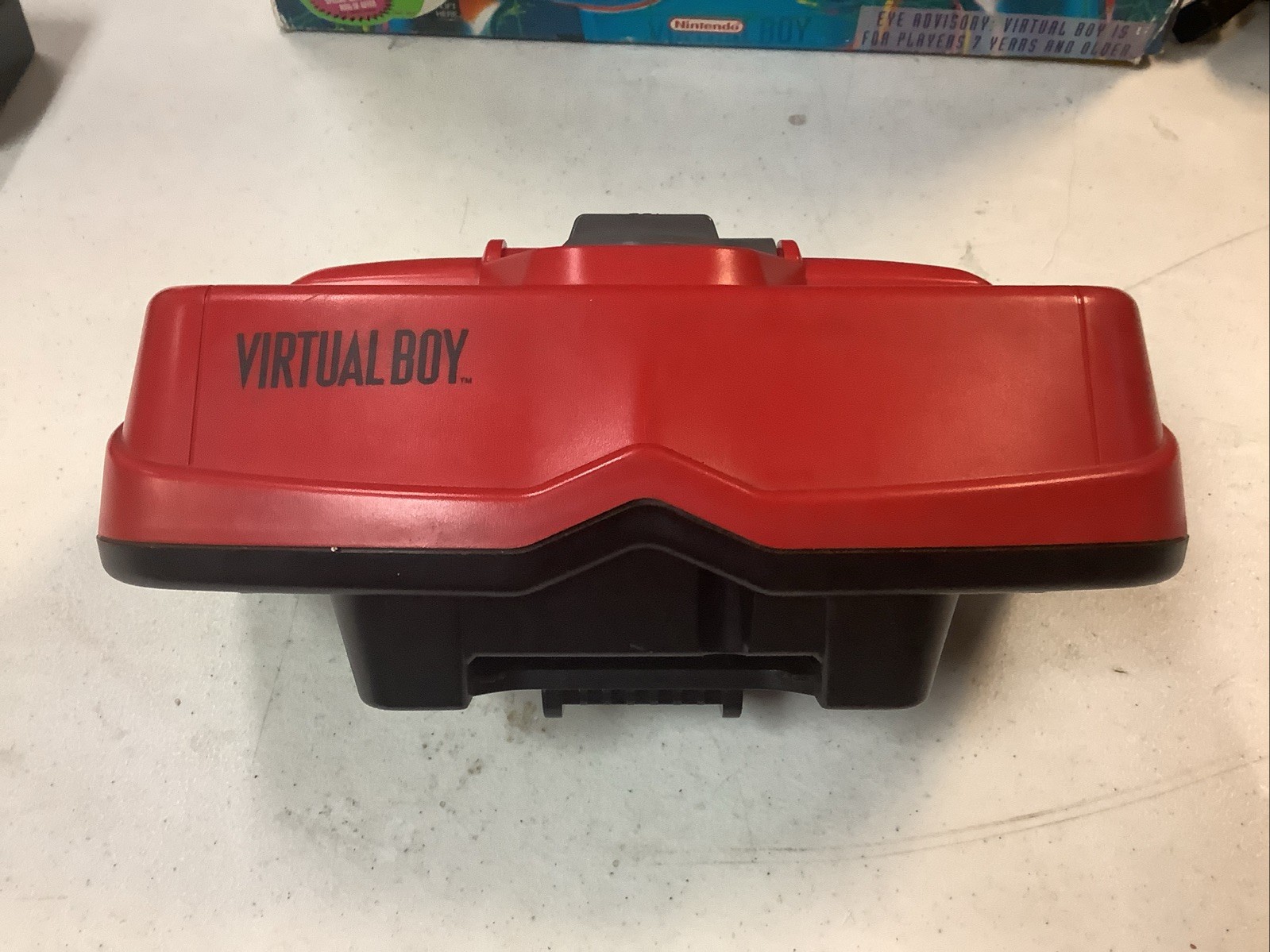Nintendo VUE-S-RA01 Virtual Boy Console – Red/Black CIB Manual Reg Card No Game