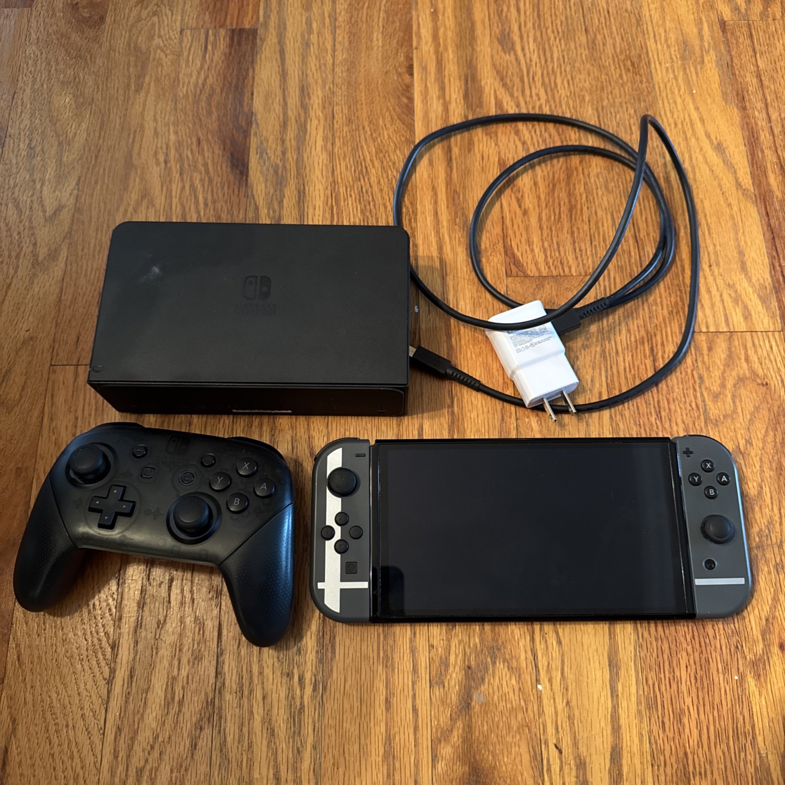 Nintendo Switch OLED Super Smash Bros. Ultimate Edition Console 64GB- Excellent