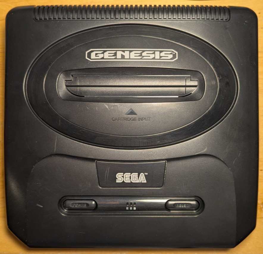 SEGA Genesis with 3BP Triple Bypass v2+ v2 plus – RGB & Composite – Console only