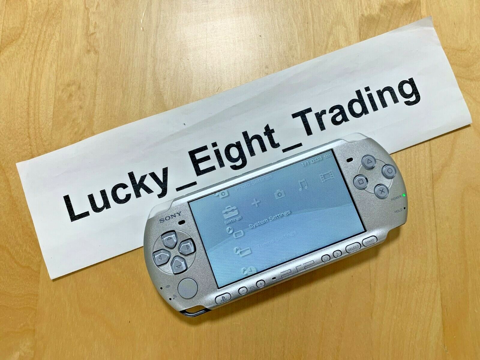 PSP 3000 Mystic Silver MS Console Charger [CC]