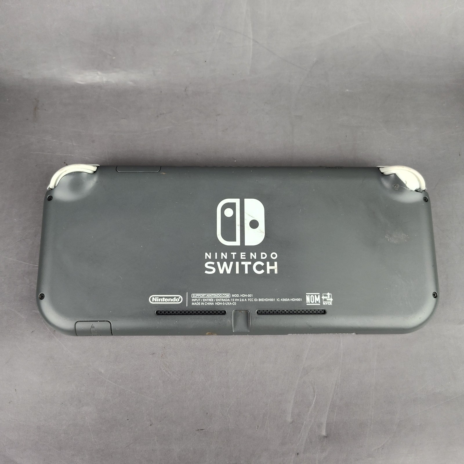 Nintendo Switch Lite Grey Console Bundle 128GB M-Card, Pro Controller, & Holder