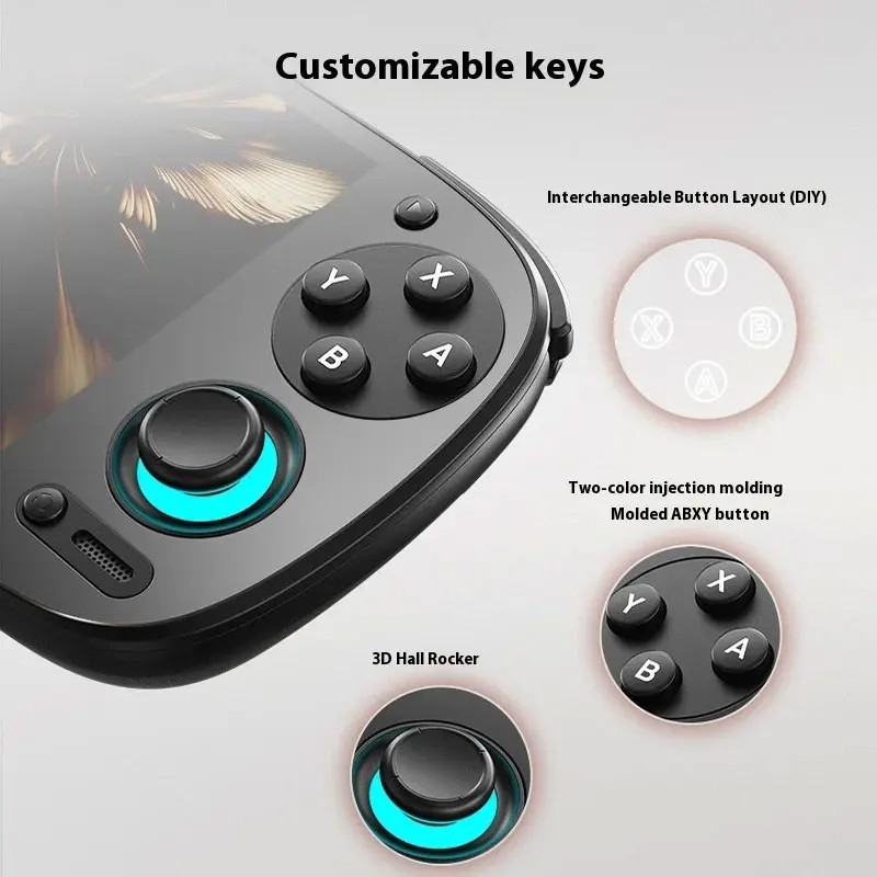Retroid Pocket 5 Handheld Game Console 5.5” AMOLED Android 13 RGB Cooling Active