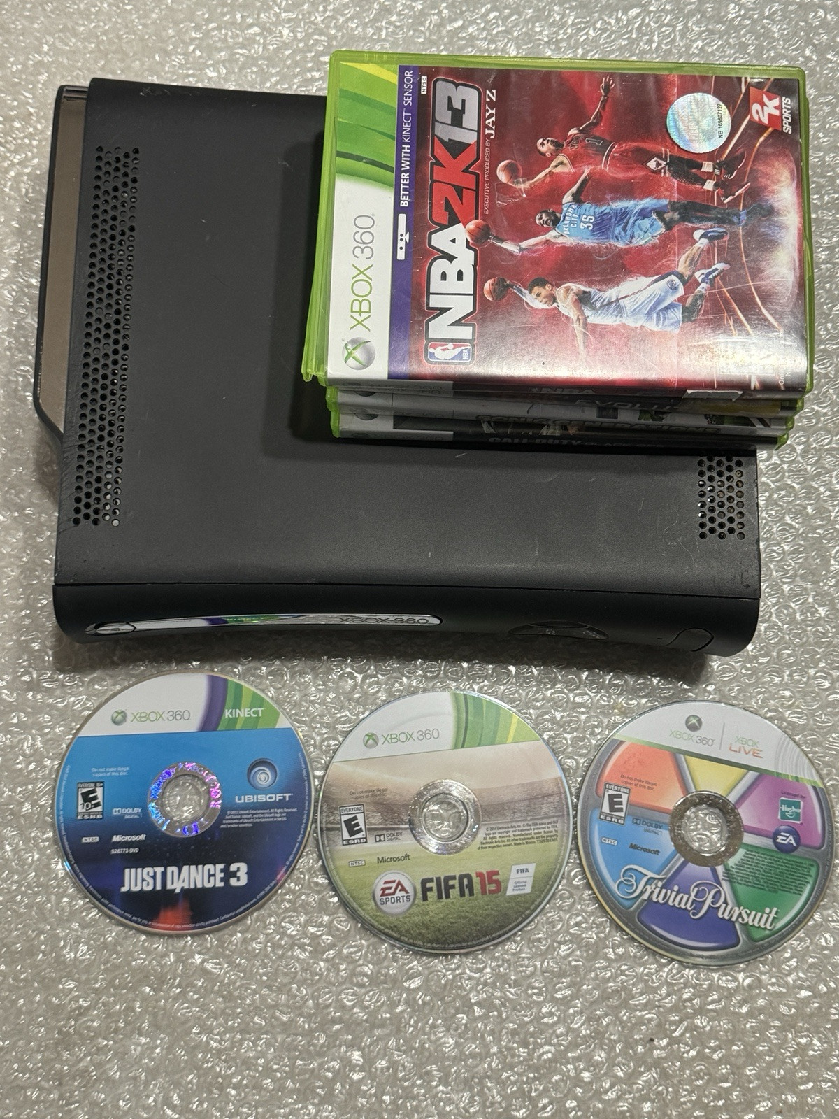 XBOX 360 120GB and Games Bundle Lot 7 Total * Please Read*