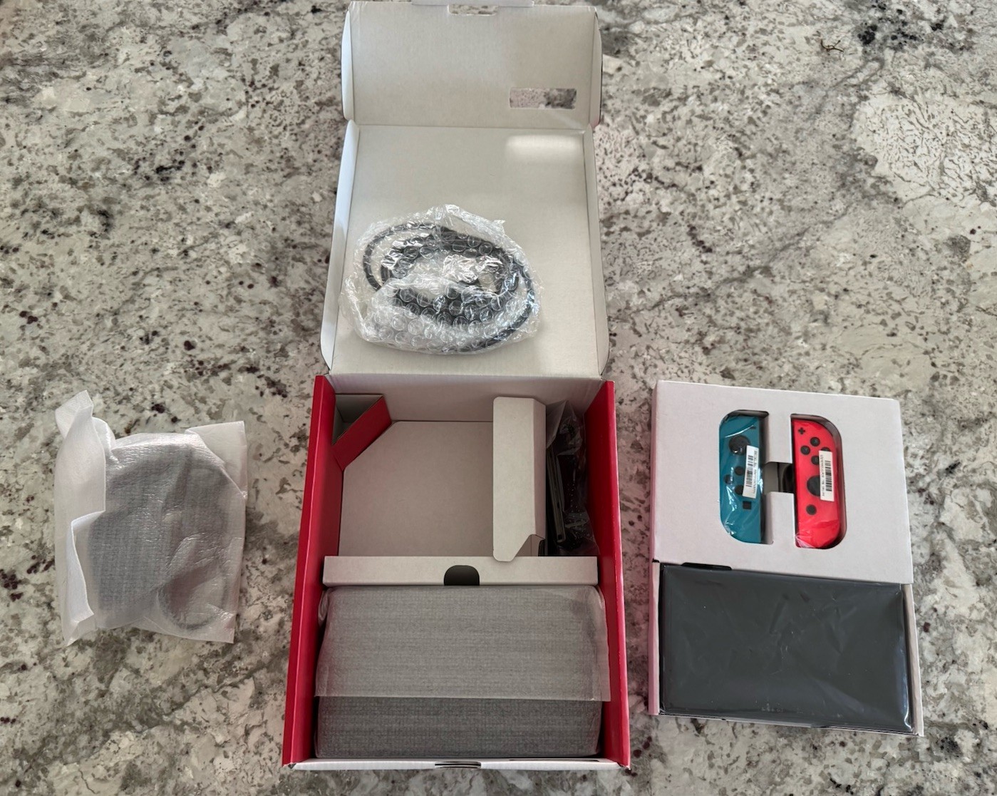 Nintendo Switch OLED Model HEG-001 Handheld Console – 64GB – Black/Neon Red/Neon