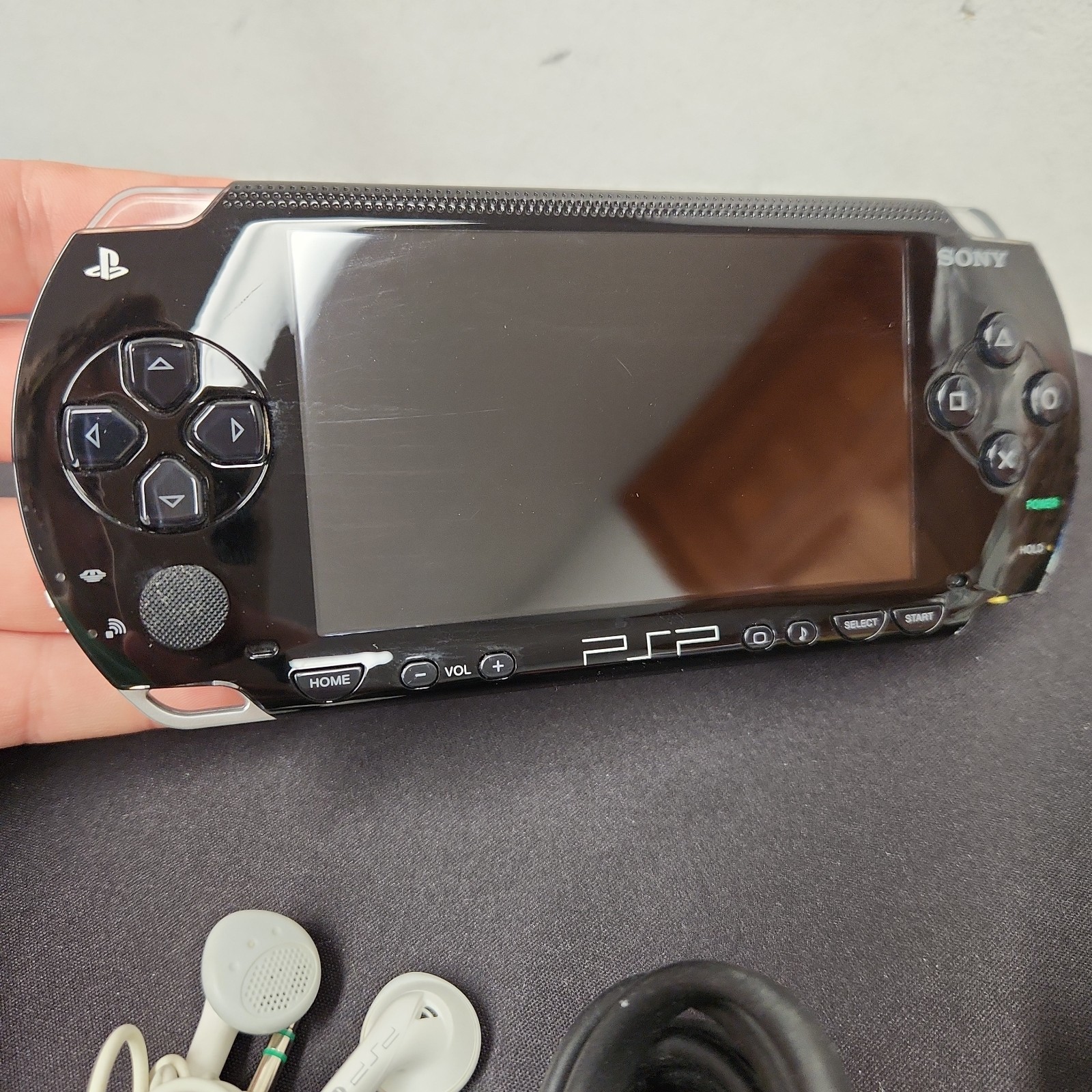 Sony Psp Console Psp-1001 Playstation Portable TESTED