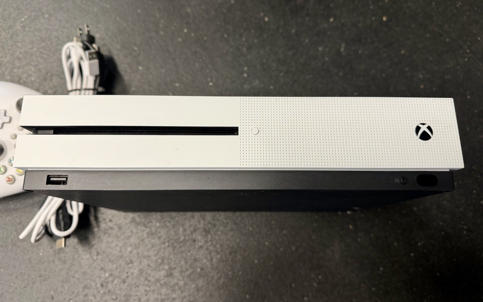 Xbox One S 500GB Model 1681 Console Bundle With 1 Controller – Tested- Working