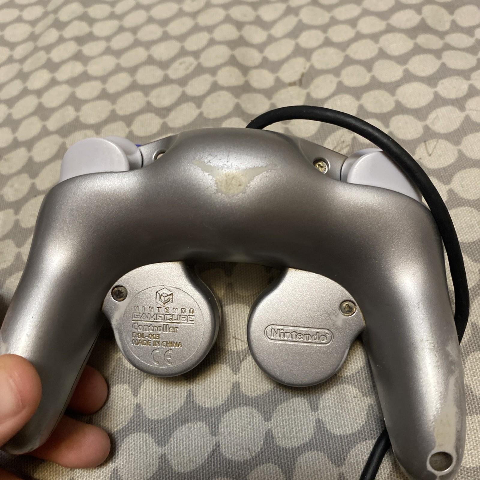 Platinum GameCube Works With Two Controllers Original Cords Tested Read