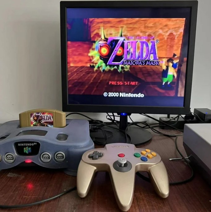 Legend of Zelda-Majora’s Mask 64 Games For Nintendo N64 US Version Fast Shipping