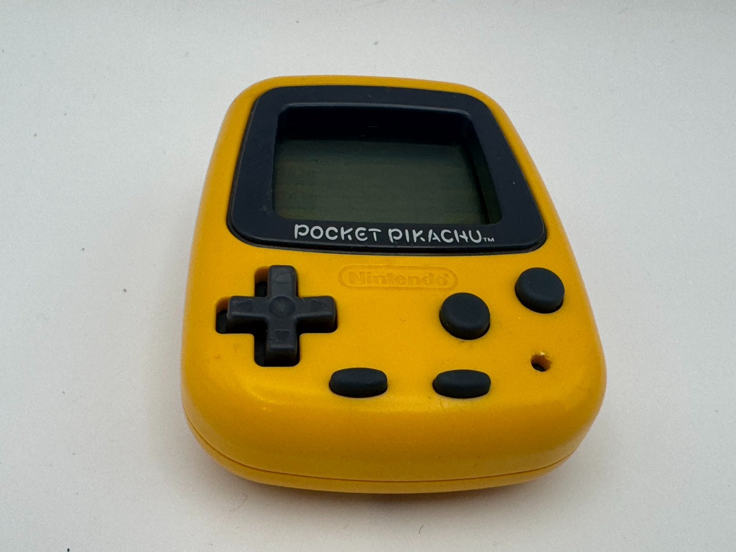 Nintendo Pocket Pikachu Yellow Pedometer Virtual Pet Tested Japan