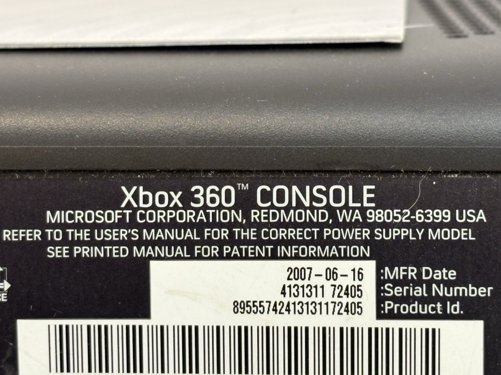 Microsoft Xbox 360 ELITE Core Model Complete Video Game Console System 120GB