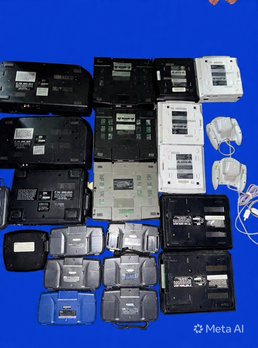 Sega Cd /Dreamcast/ Saturn/Game Gear Lot. As-Is Read Description