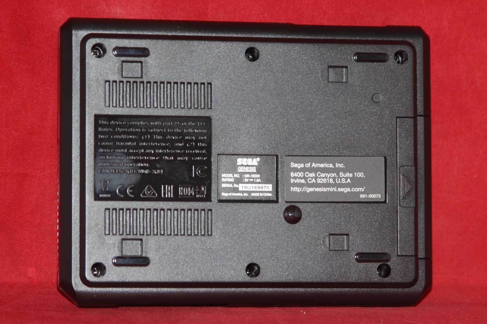 Sega Genesis Mini, Game Console 16 Bit, 42 Games (MK-16000)