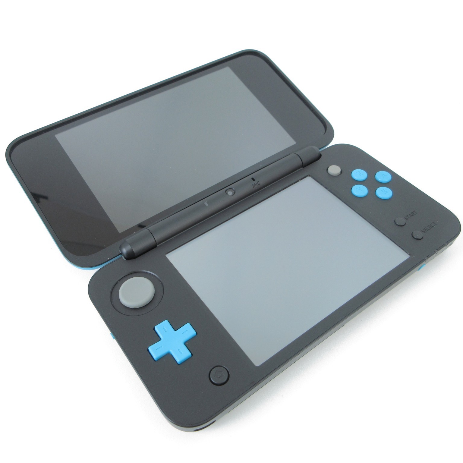 【Very Good】Nintendo New 2DS LL XL Black x Turquoise Console Japanese Ver #DEN113