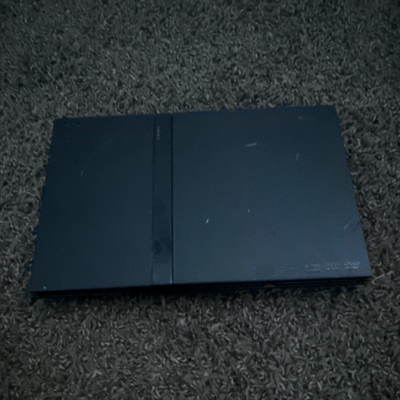 Sony PlayStation 2 Slim Black Console Slim Design Composite RCA Component RCA