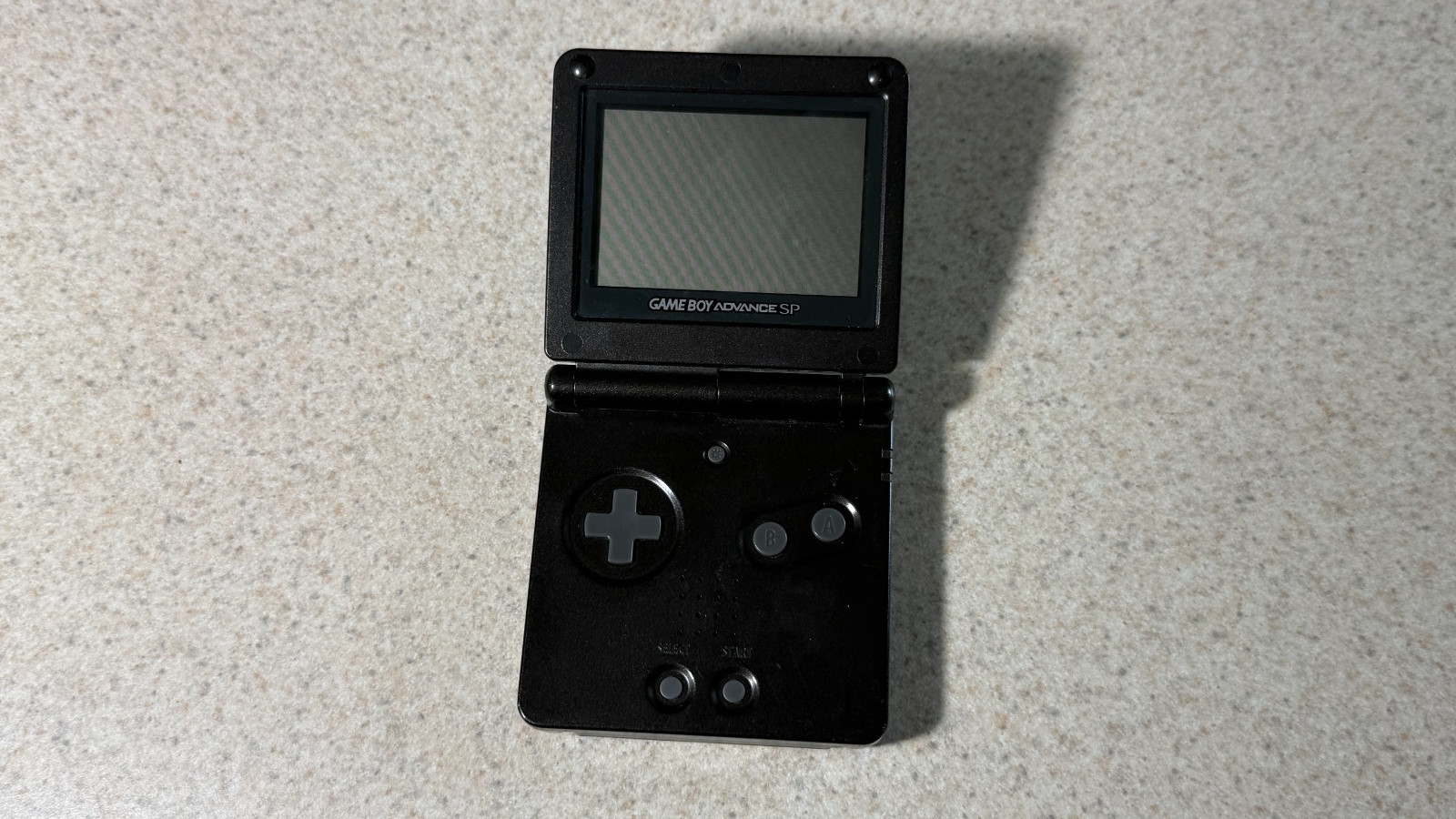 Nintendo Game Boy Advance SP GBA Black AGS-001 Handheld Console Tested