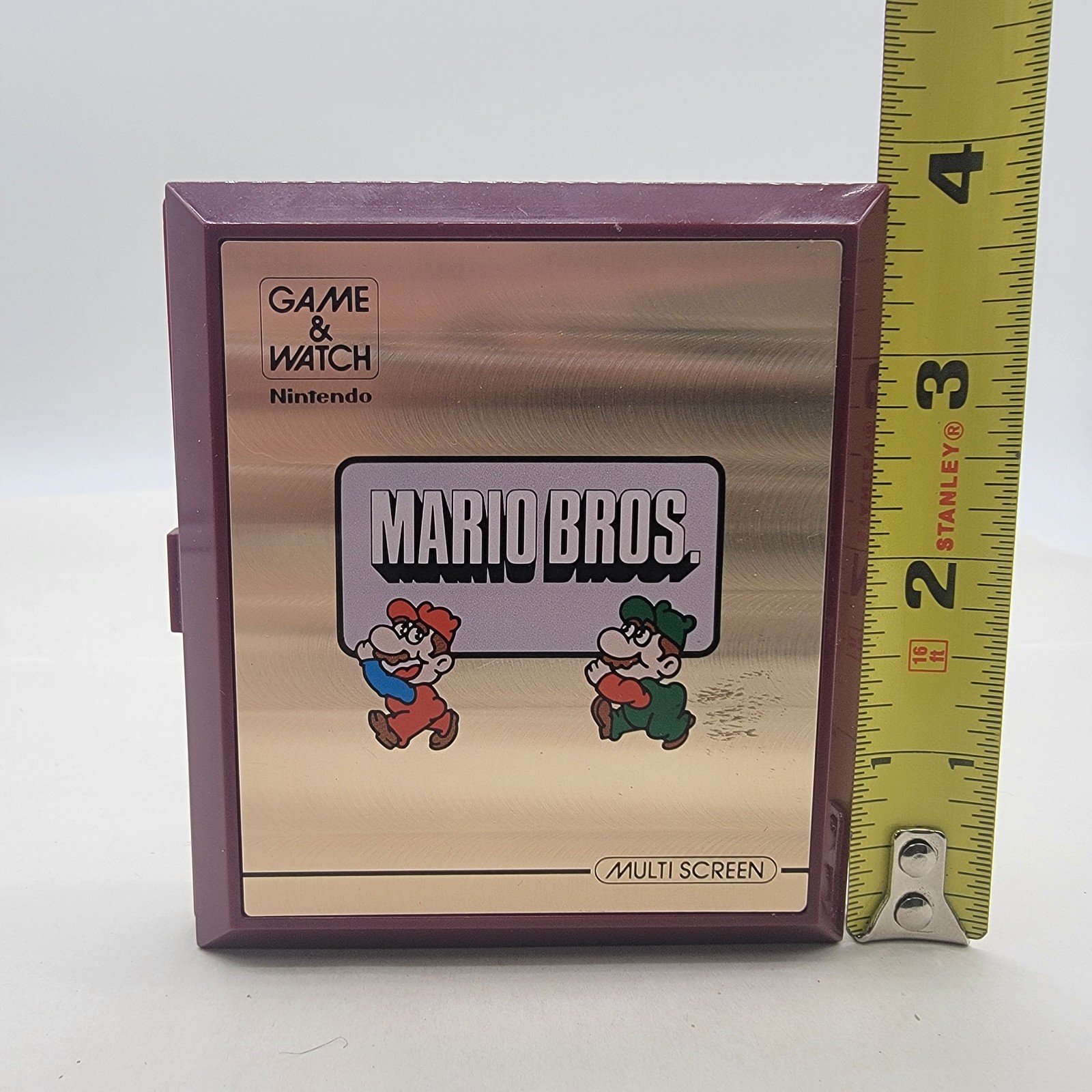 Vintage Nintendo GAME AND WATCH MW-56 Multi-Screen MARIO BROS. 1983
