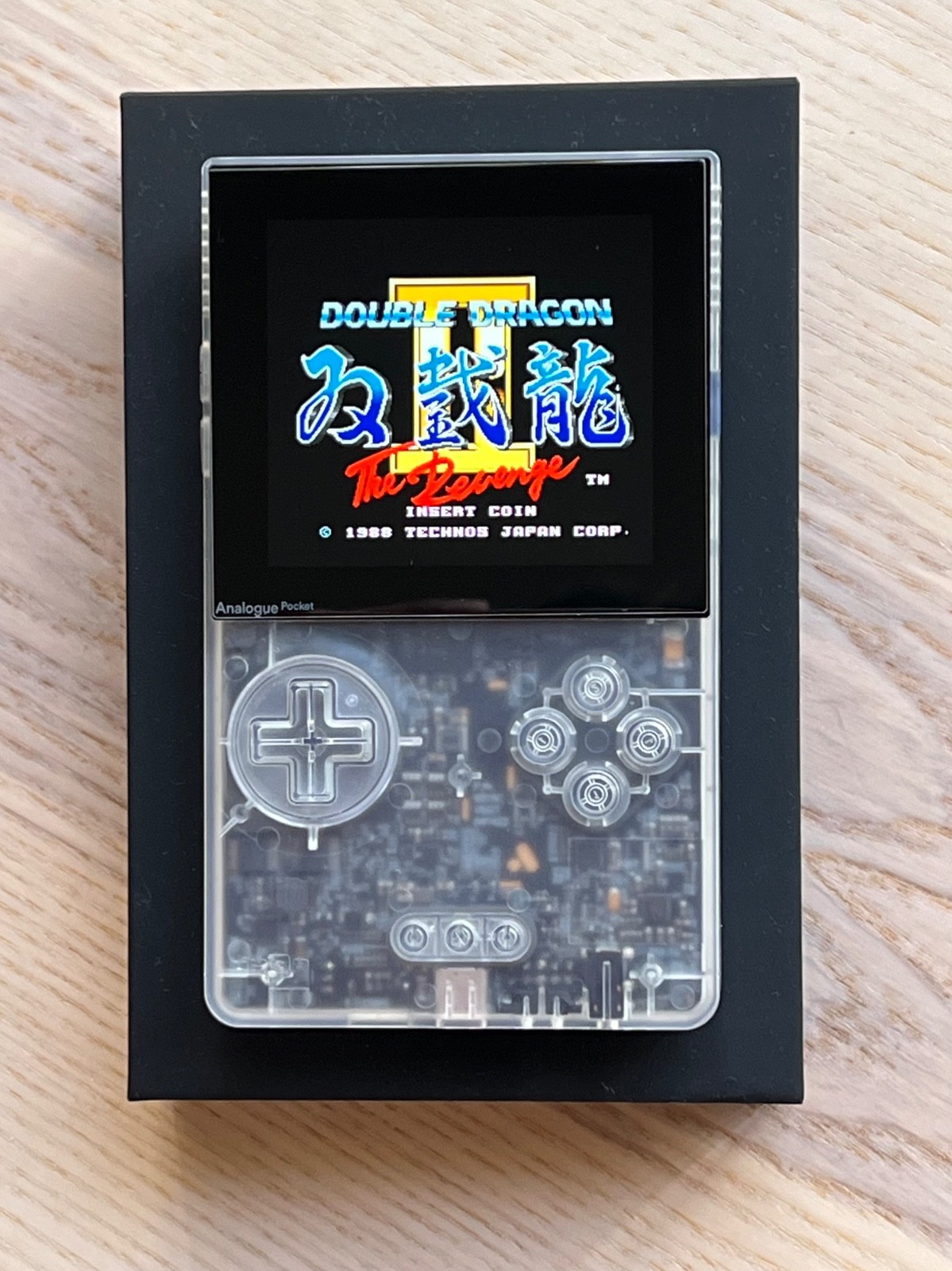 Analogue Pocket Transparent Clear Limited Edition – Complete in Box!
