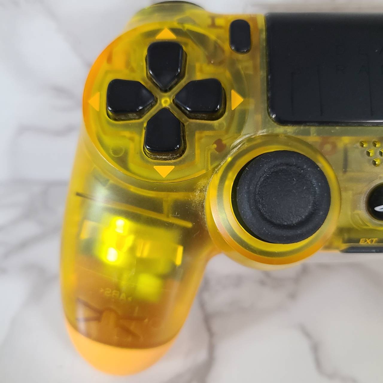Sony 4 PS4 Dualshock 4 DEATH STRANDING Yellow Wireless Controller Select Rank