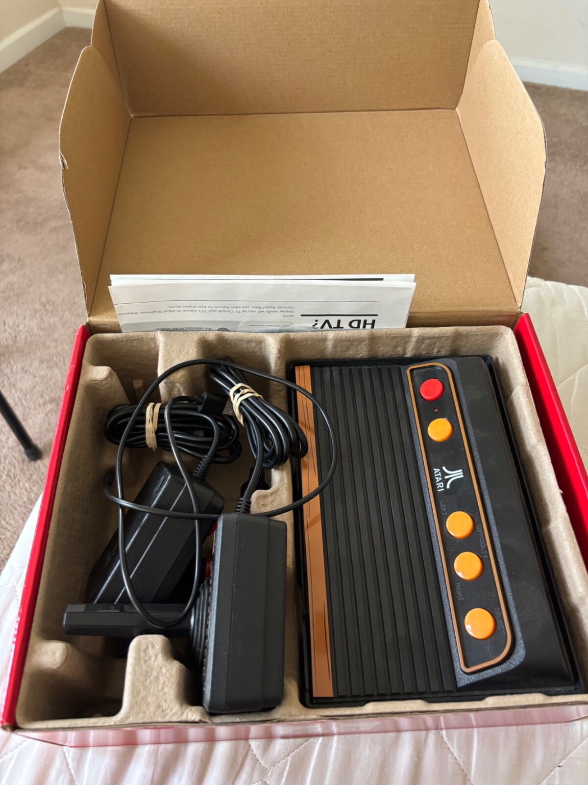 Atari Flashback 9 Retro Console (110 Built-in Games) Works/Tested