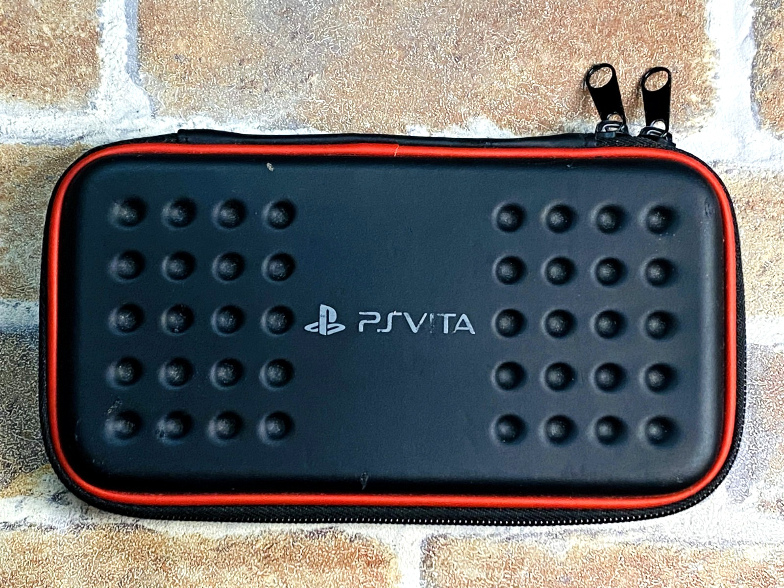 SONY PS Vita PCH-1100 Cosmic Red Japan Tested Charger 16GB Mobile Case EX