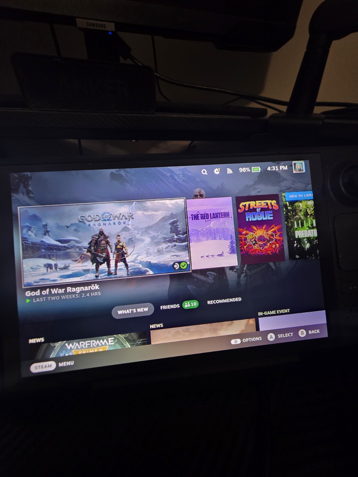 Steam Deck OLED 1TB + Official Valve Dock + 470GB microSD + Box & Charger