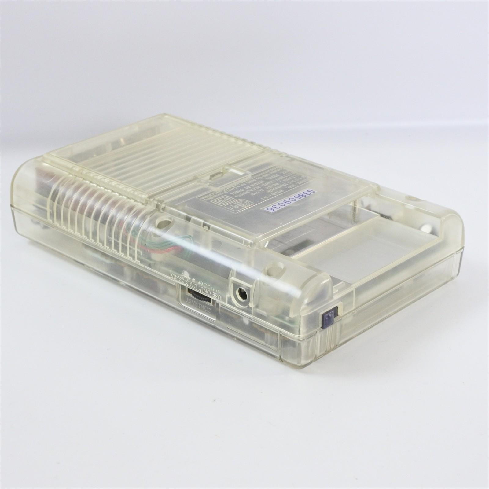 Gameboy Bros. CLEAR Console DMG-001 Boxed Original Classic Nintendo CHINA 036 gb