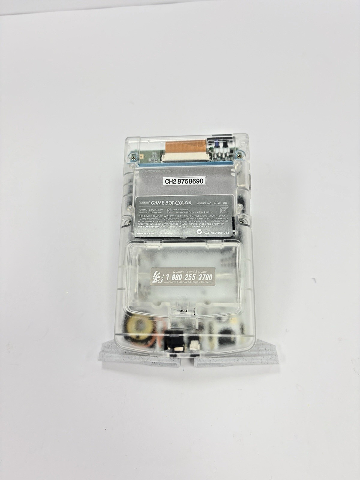 Refurbished Nintendo Game Boy Color Handheld System – Clear
