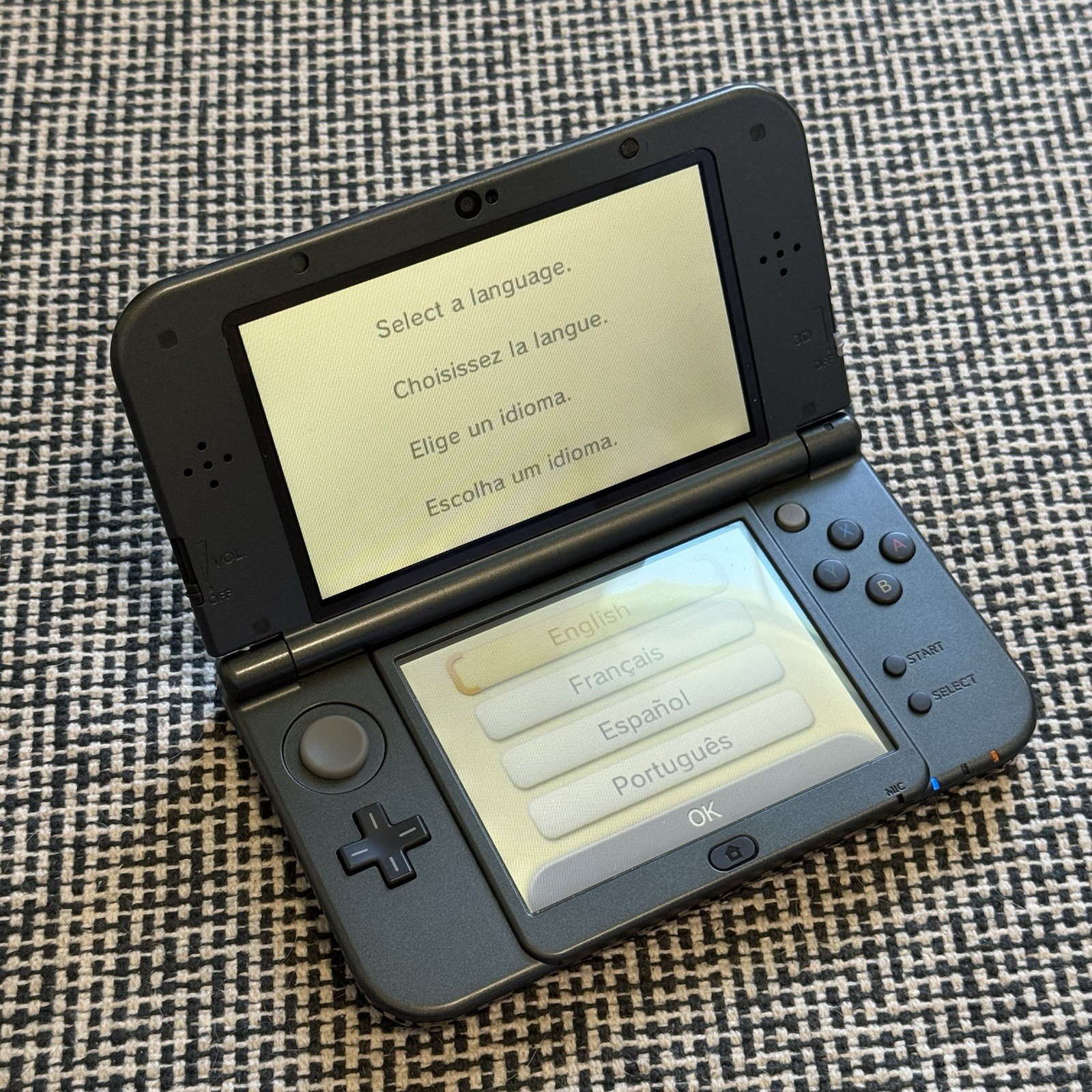 Nintendo 3DS XL Gray/Black Console