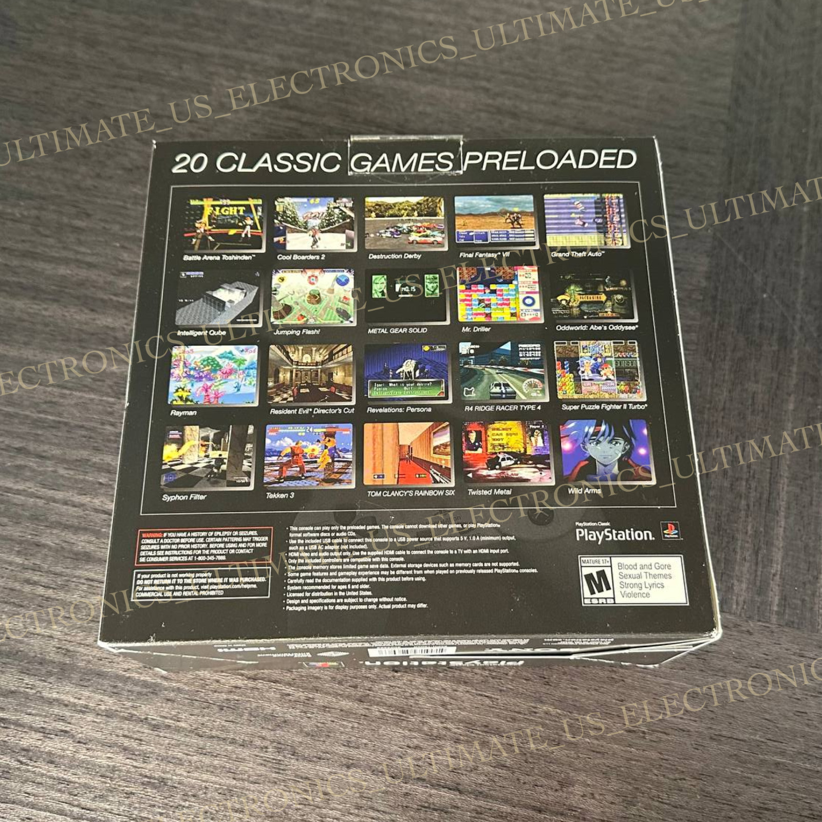 Authentic Sony PlayStation Classic Mini 2018 Edition Video Game Console PS1 New