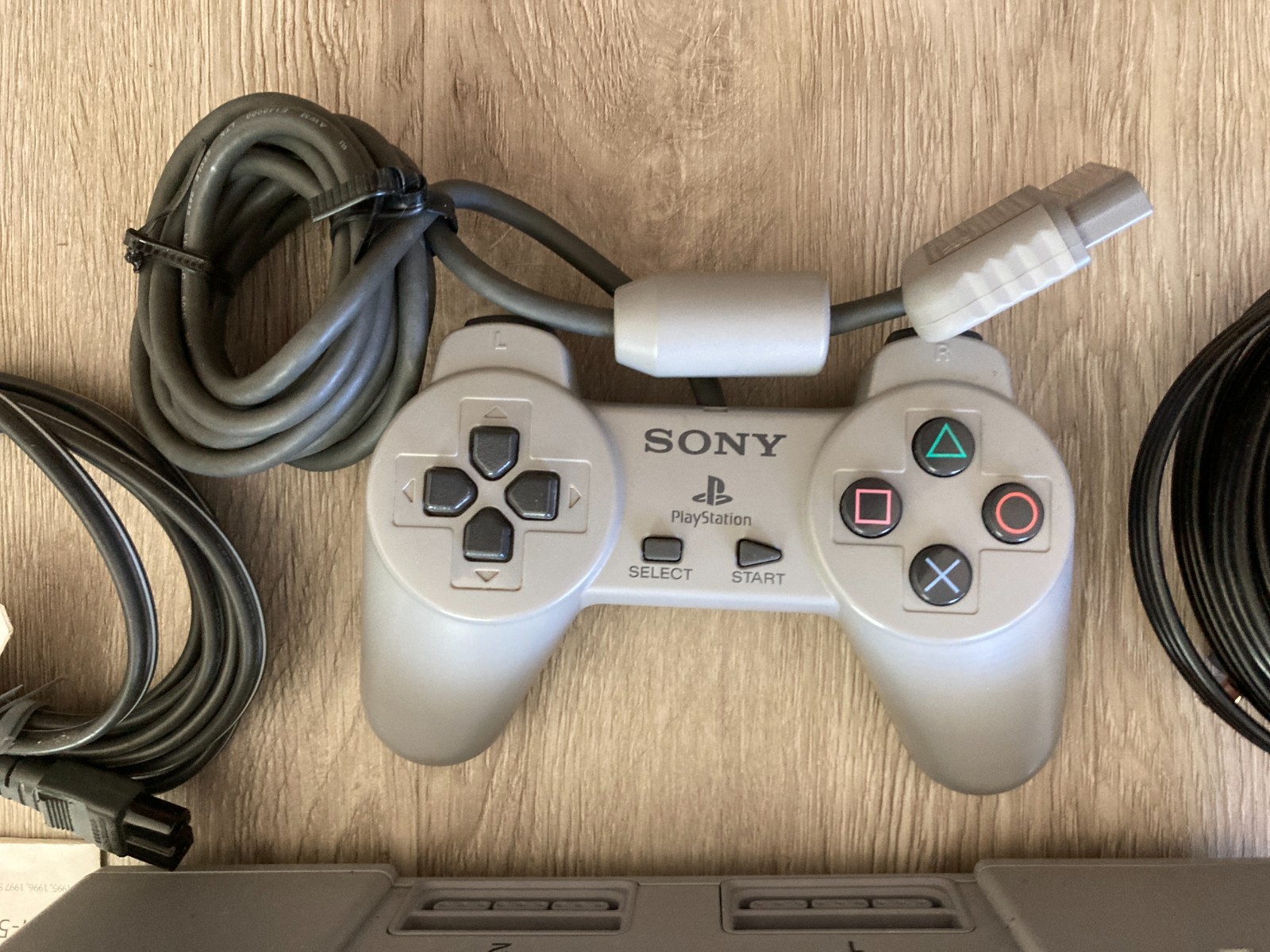 Open Box Sony PlayStation 1 Console, Excellent Condition, in Original Box 1997