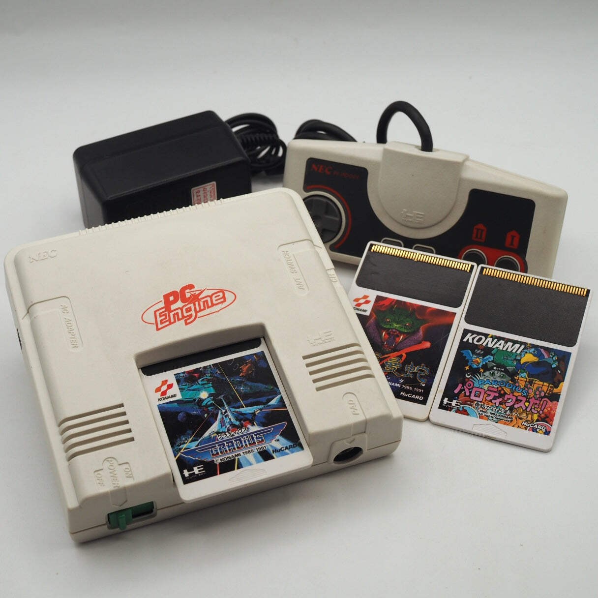 NEC PC Engine Console System PI-TG001 «You Pick» Games Bundle Tested NTSC-J
