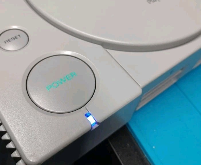 Playstation PS1 Xstation PSU Recapped 64g SD Card Blue LED