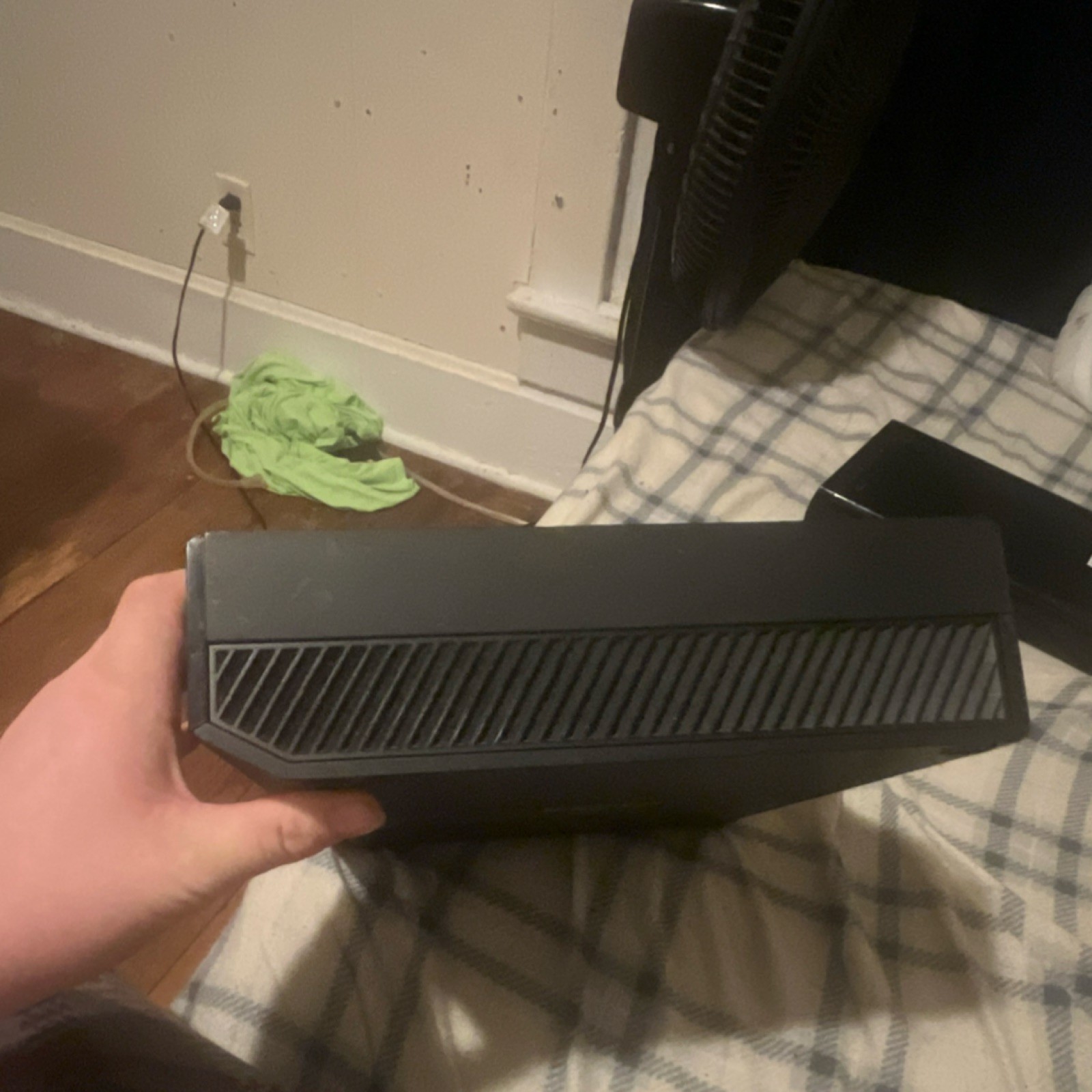 Microsoft Xbox One Black Home Console HDMI USB-A Ethernet Video Game Platform