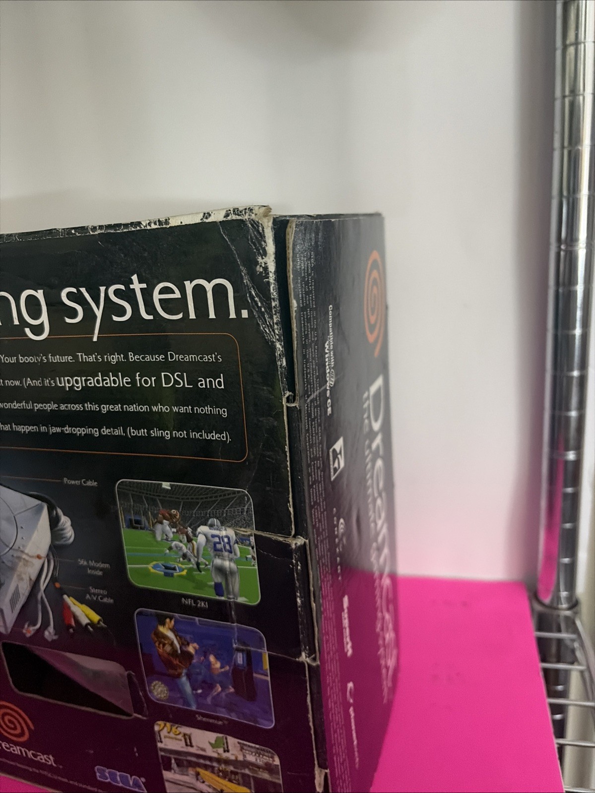 Sega Dreamcast Console in Box Tested Working Controller