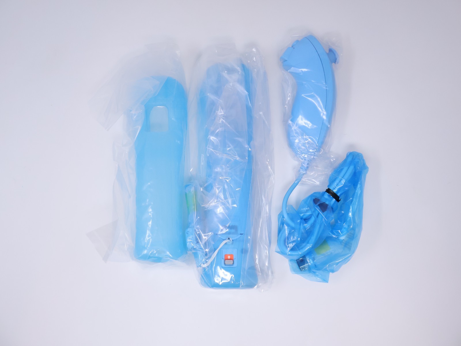 Wii Sports Resort Club Nintendo Blue Wii Remote Plus Nunchuk Set Japan US Ship
