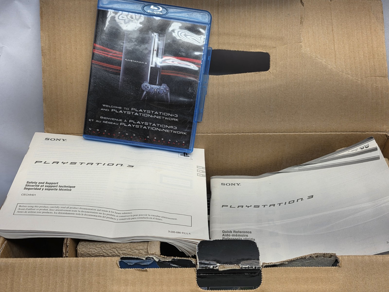 Sony PlayStation 3 CECHH01 – BLINKING POWER LED / YLOD 40GB backward Compatible