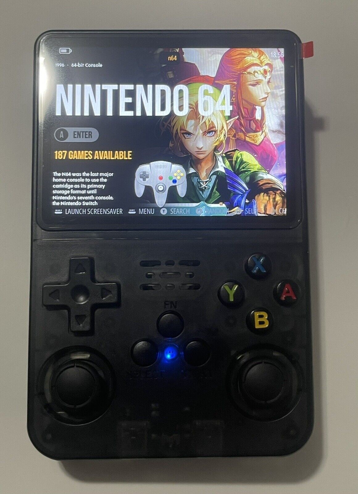 R36S Game Handheld Game Console 64 GB Linux System 3.5 Inch IPS Screen