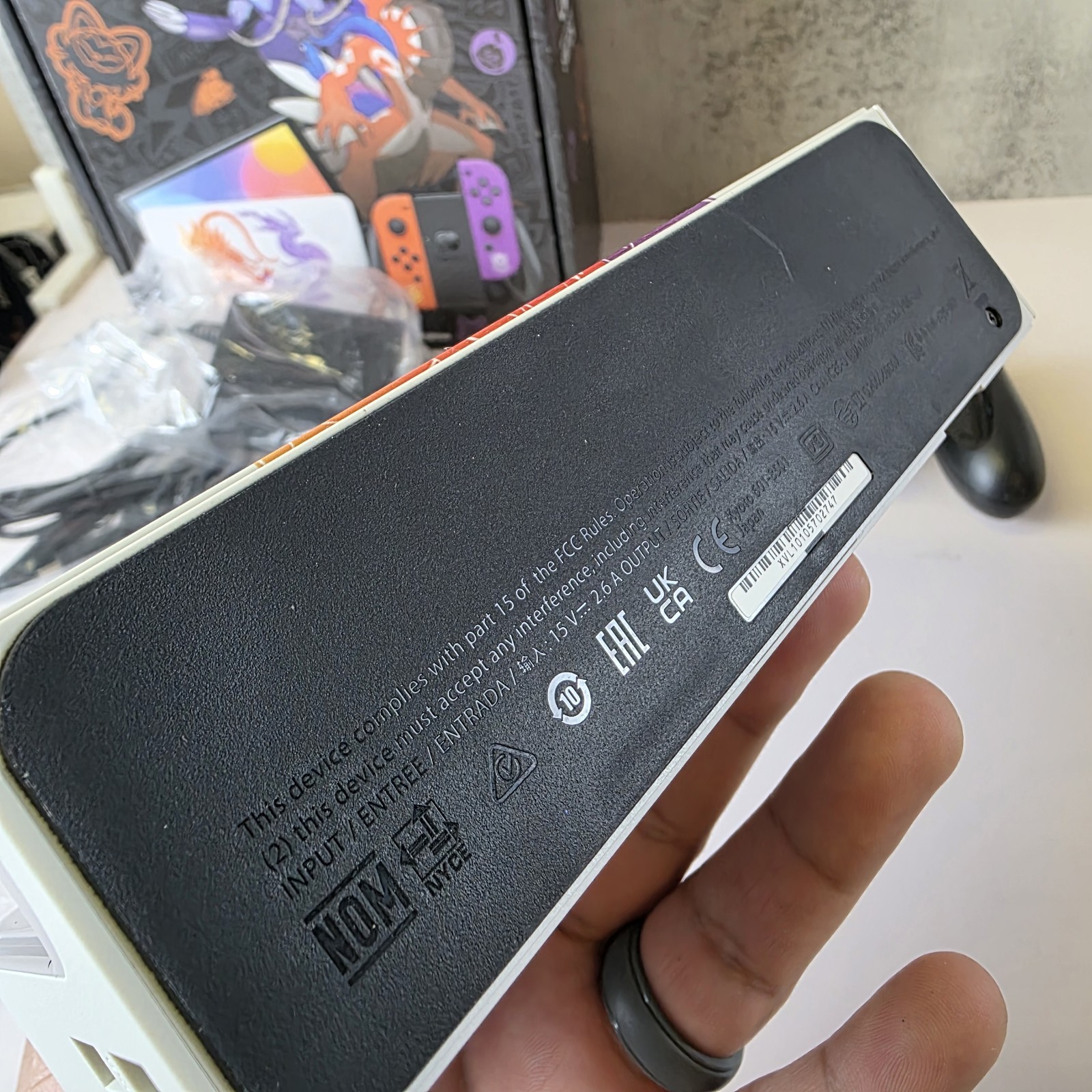 Nintendo Switch Pokemon Scarlet and Violet Edition OLED – No Switch Or Joycons
