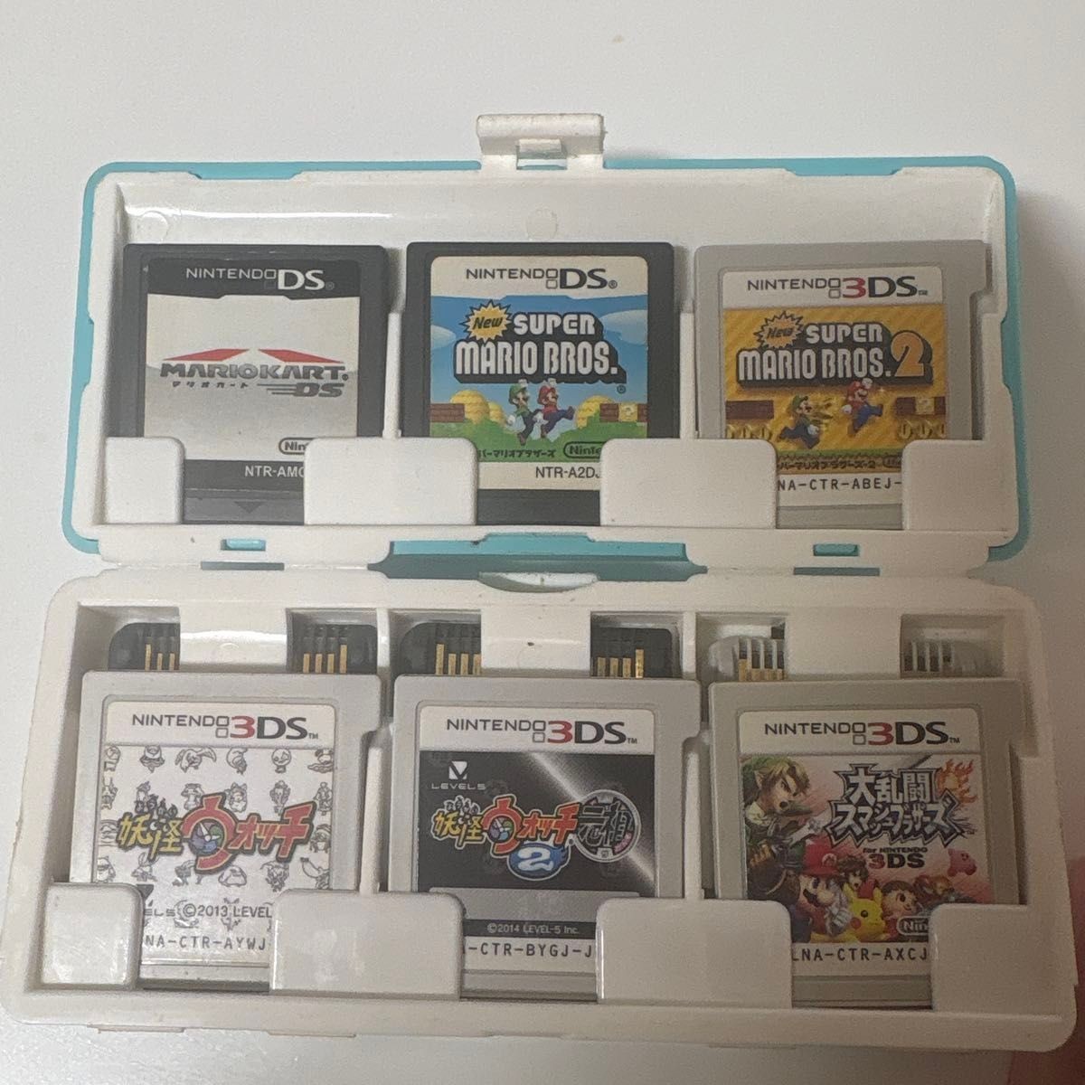 Nintendo 3DS LL Pink Bundle Console + 15 DS/3DS Games + AC Charger