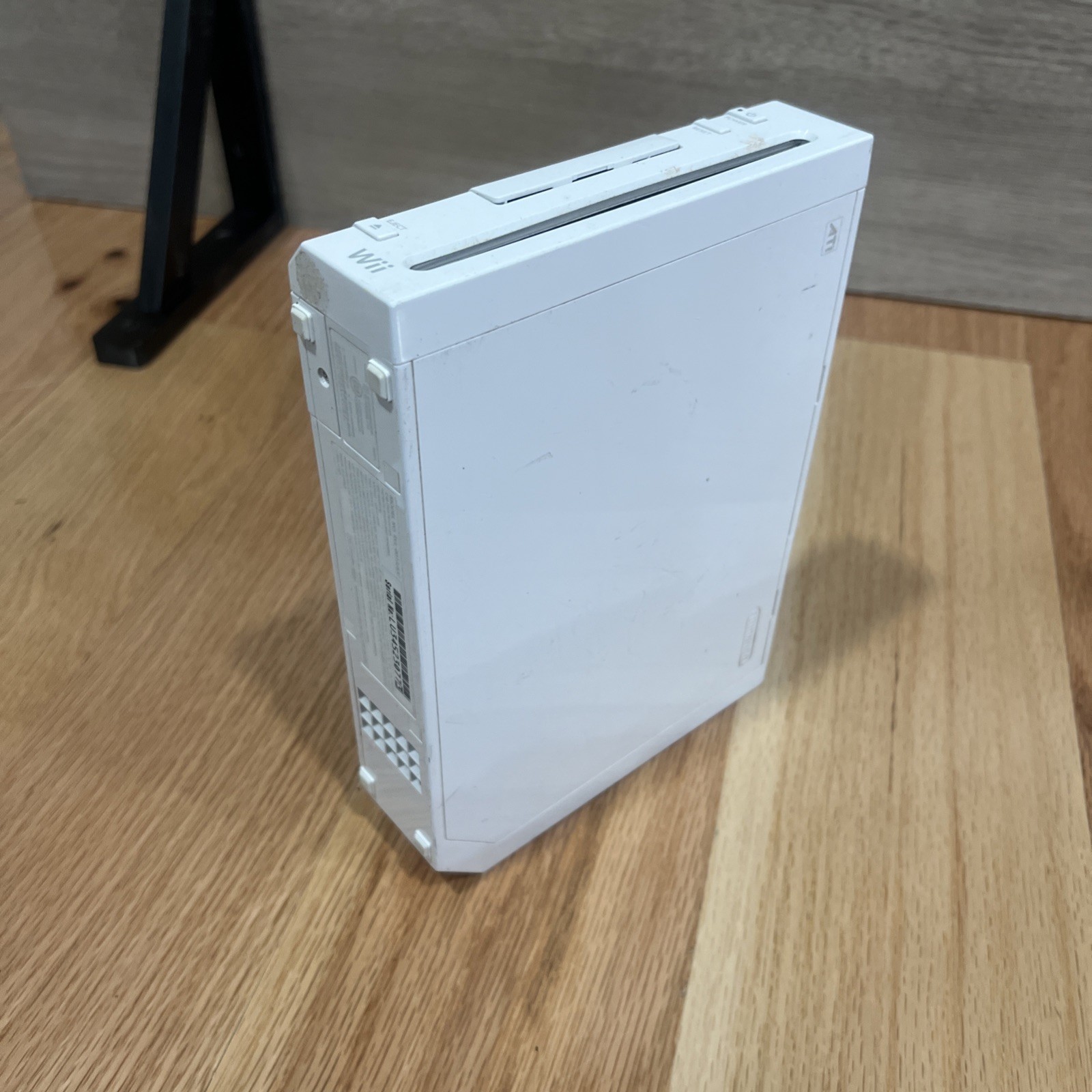 Nintendo Wii RVL-001 White Console NTSC-U/C w/ Remote Sensor Bar Power AV Game
