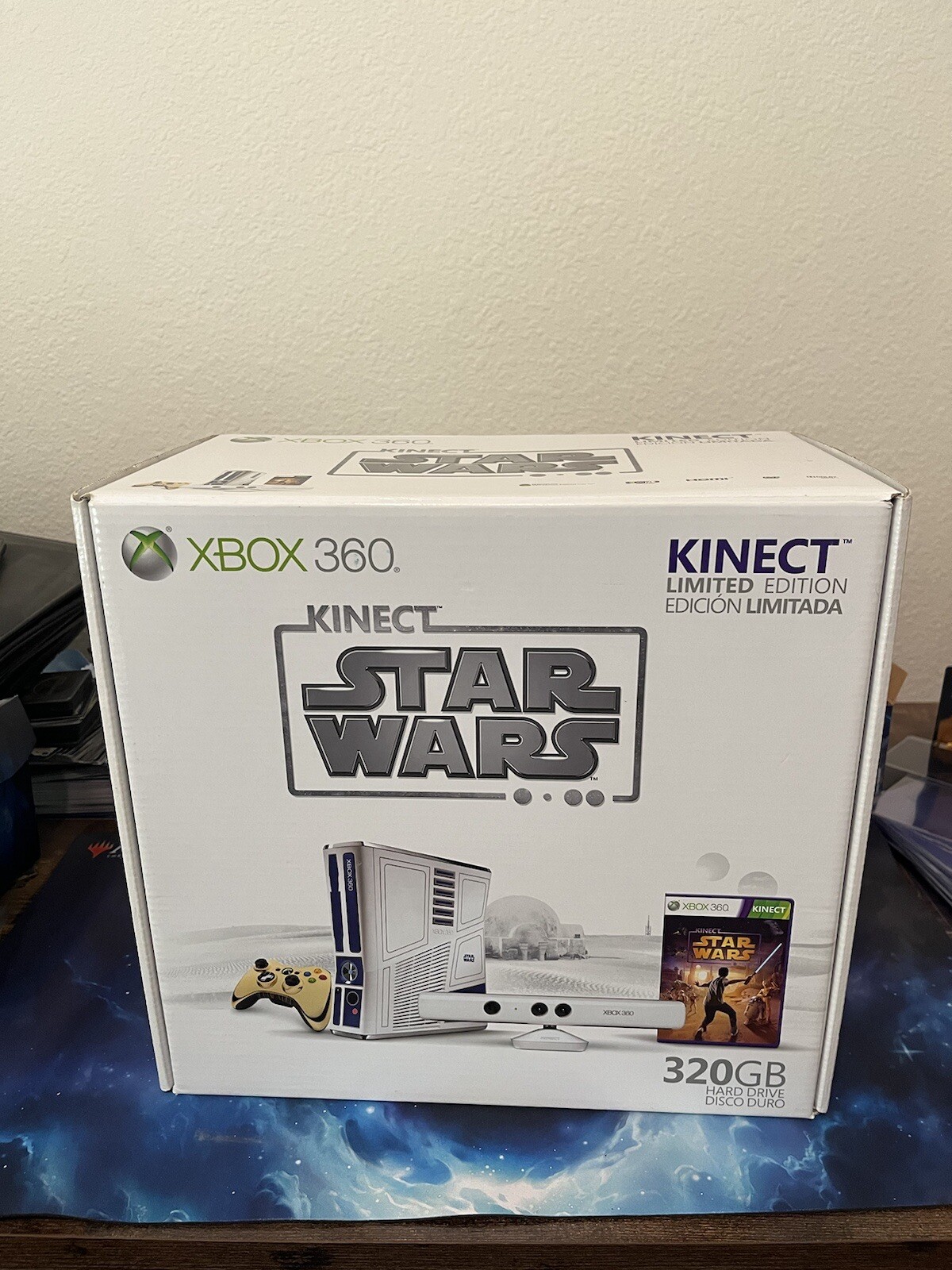 Xbox 360 Kinect Star Wars Limited Edition (SEALED)