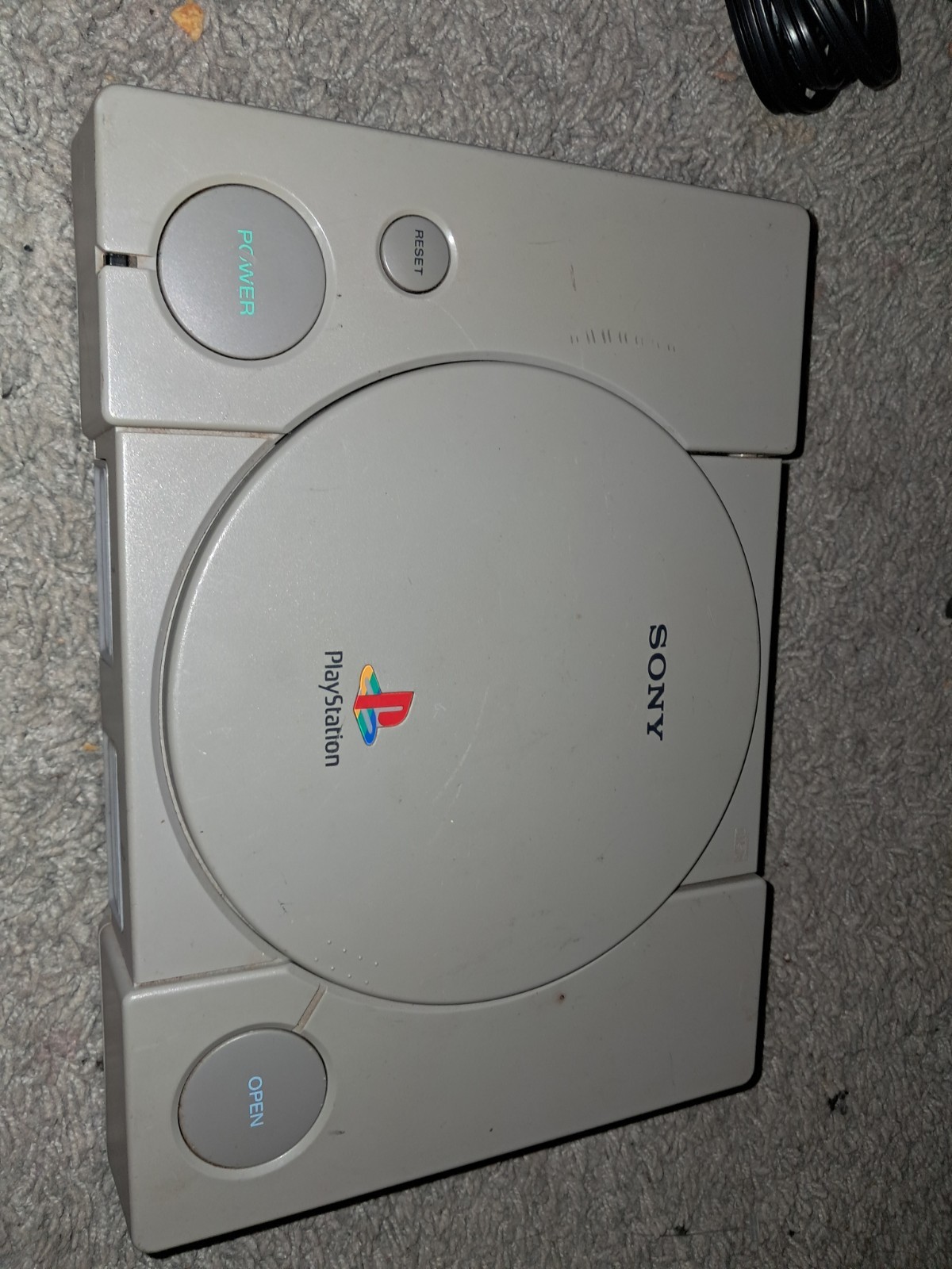 Sony PlayStation 1 PS1 SCPH-7501 Console Bundle OEM Controller cords