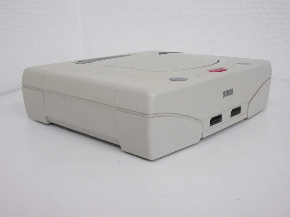 SEGA Sega Saturn console Controller Cable set White HST-3220 Japan SS TESTED