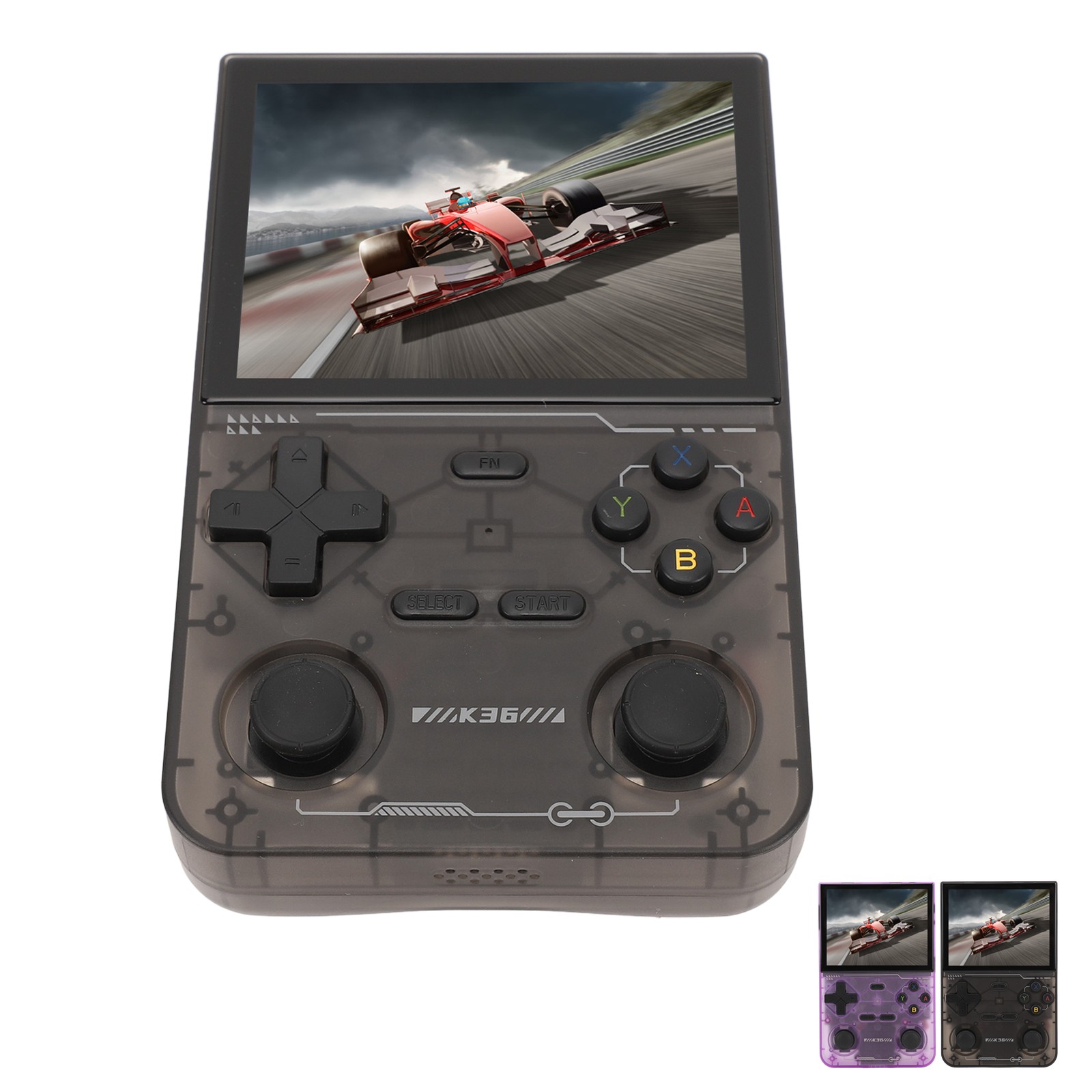 Retro Handheld Game Console 3.5inch 640×480 Screen Dual Joystick 3500mAh
